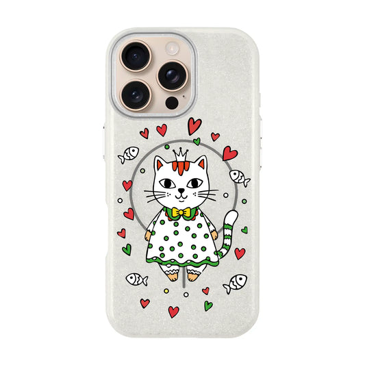 PRINCESS CAT-Radiant Kılıf MagSafe Özellikli - iPhone 16 Pro Max