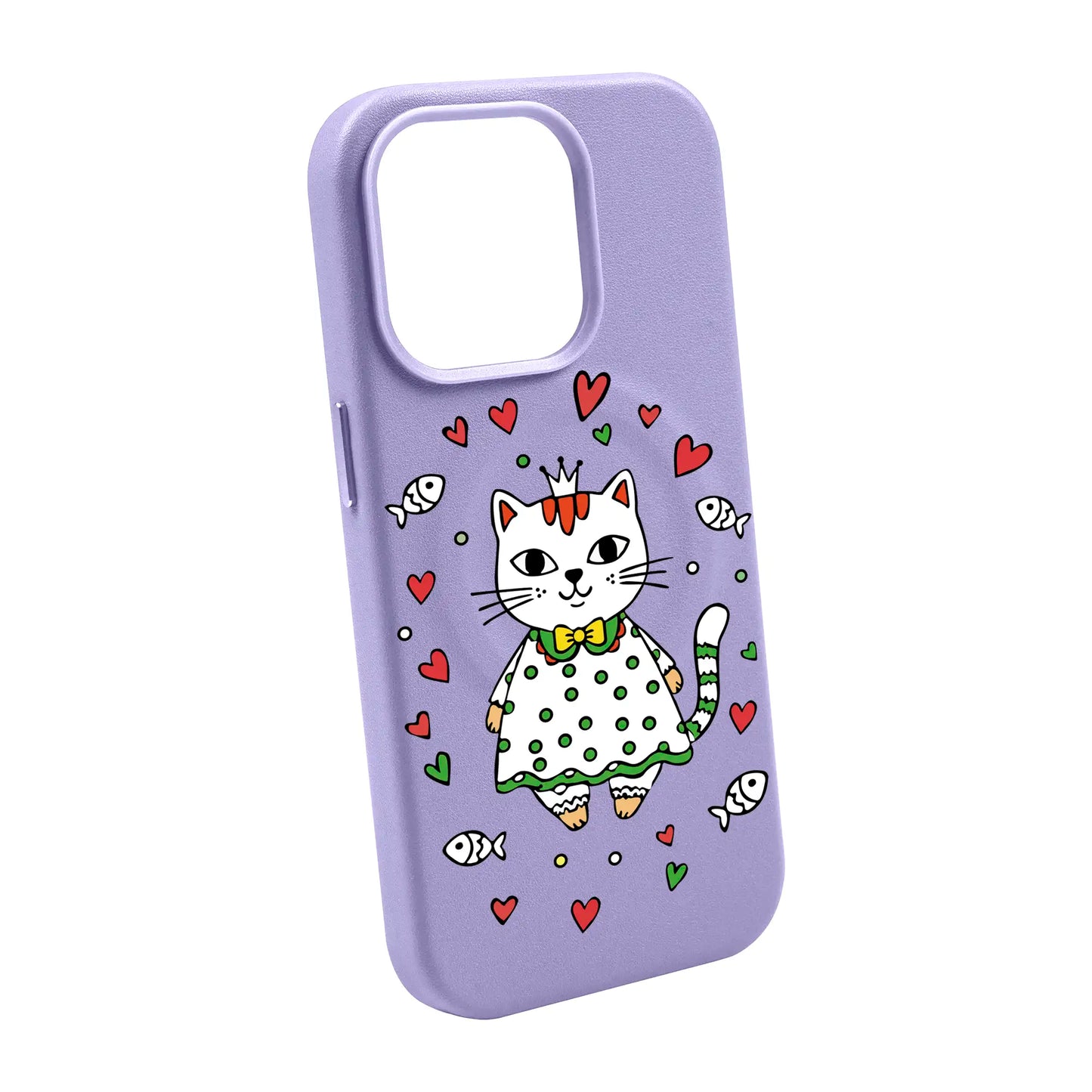 PRINCESS CAT-iPhone 14 Pro Max Leather Kılıf MagSafe Özellikli