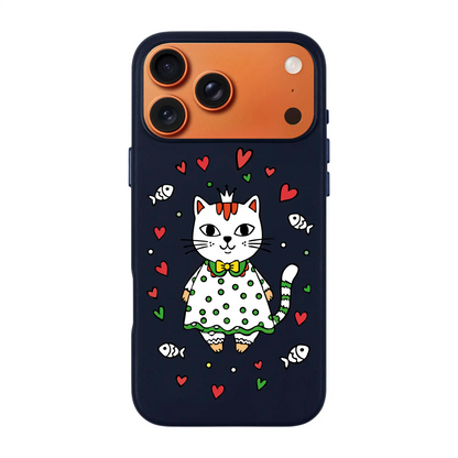 PRINCESS CAT-iPhone 17 Signature Leather Kılıf MagSafe Özellikli