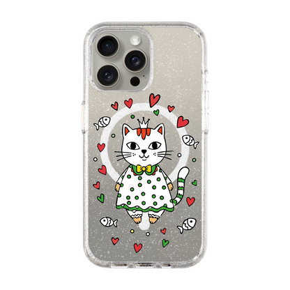 PRINCESS CAT-iPhone 11 Shiny Kılıf MagSafe Özellikli