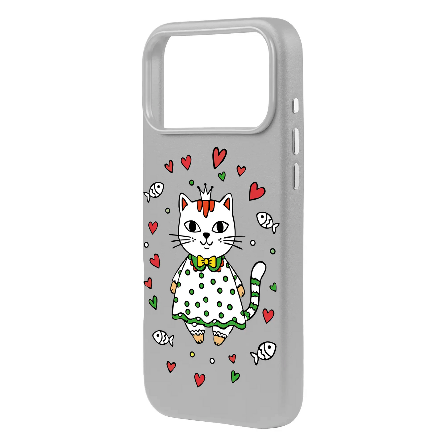 PRINCESS CAT-iPhone 17 Pro Signature Leather Kılıf MagSafe Özellikli