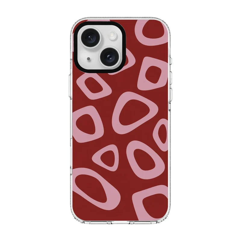ROSY LOOPS-Clear Kılıf MagSafe Özellikli - iPhone 14 Plus