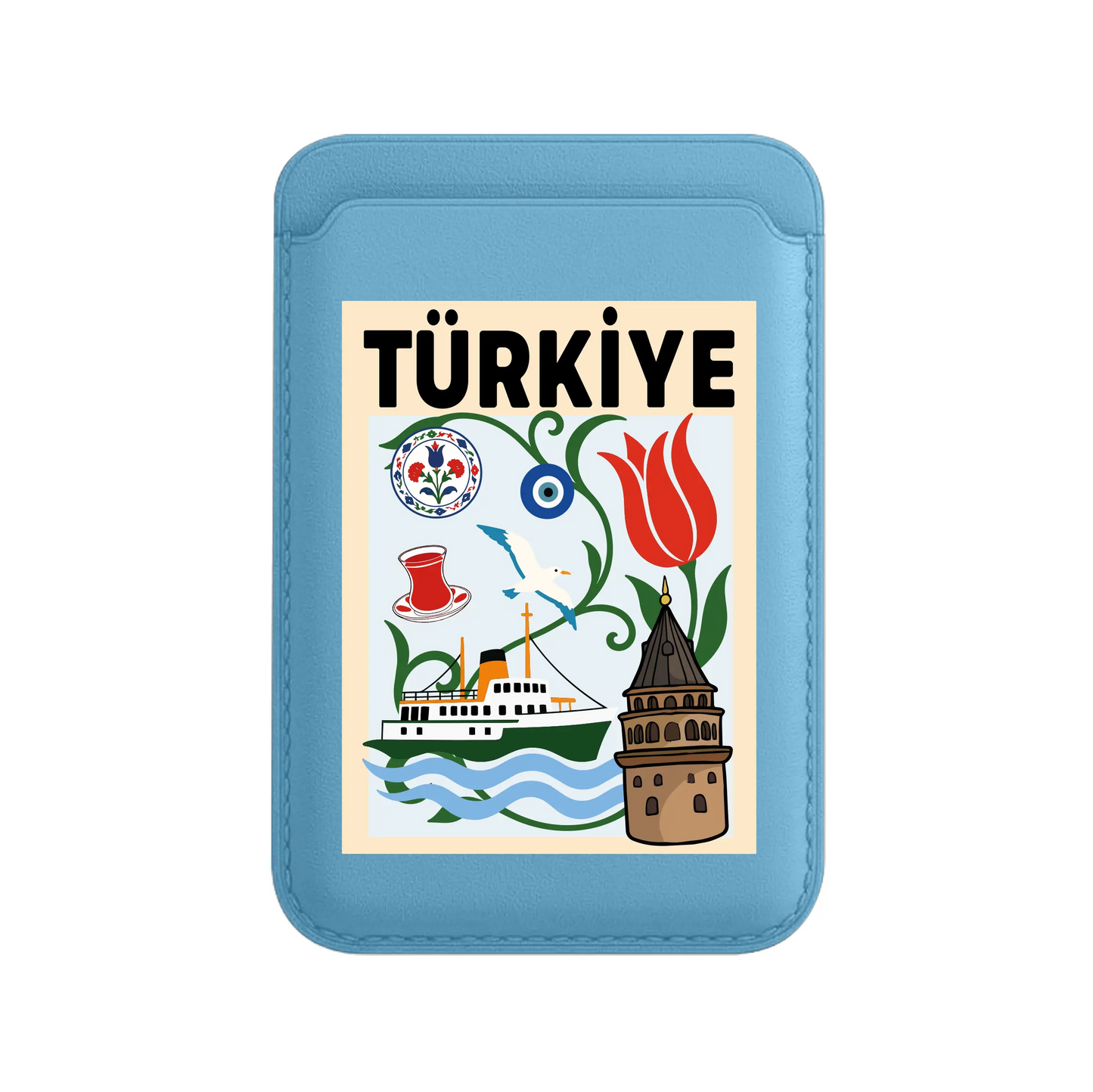 I AM TURKISH-Leather Kartlık