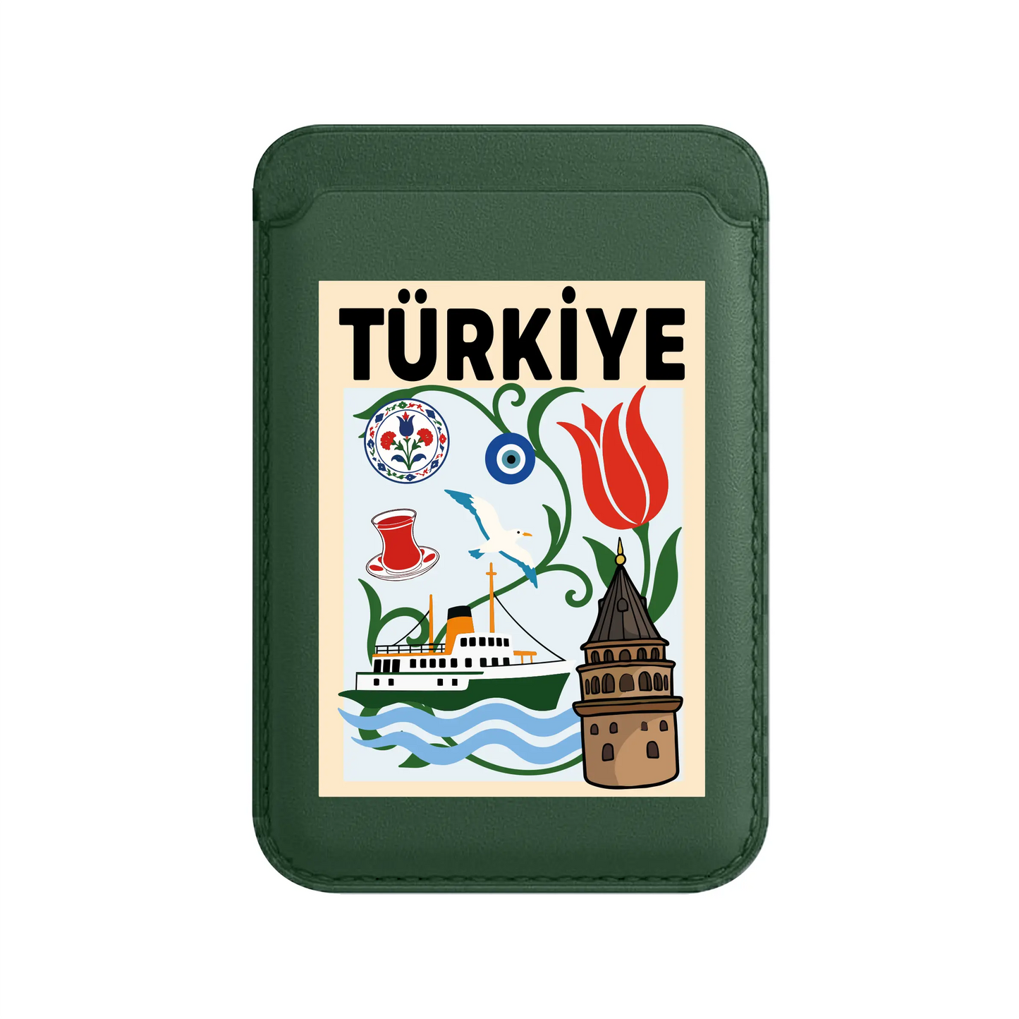 I AM TURKISH-Leather Kartlık