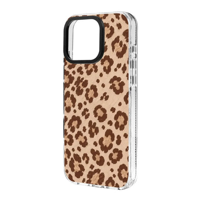 VANILLA LEOPARD-Clear Kılıf MagSafe Özellikli - iPhone 16 Pro