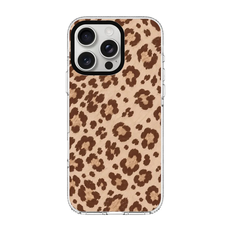 VANILLA LEOPARD-Clear Kılıf MagSafe Özellikli - iPhone 13 Pro
