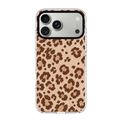 VANILLA LEOPARD-Clear Kılıf MagSafe Özellikli - iPhone 18 Pro Max