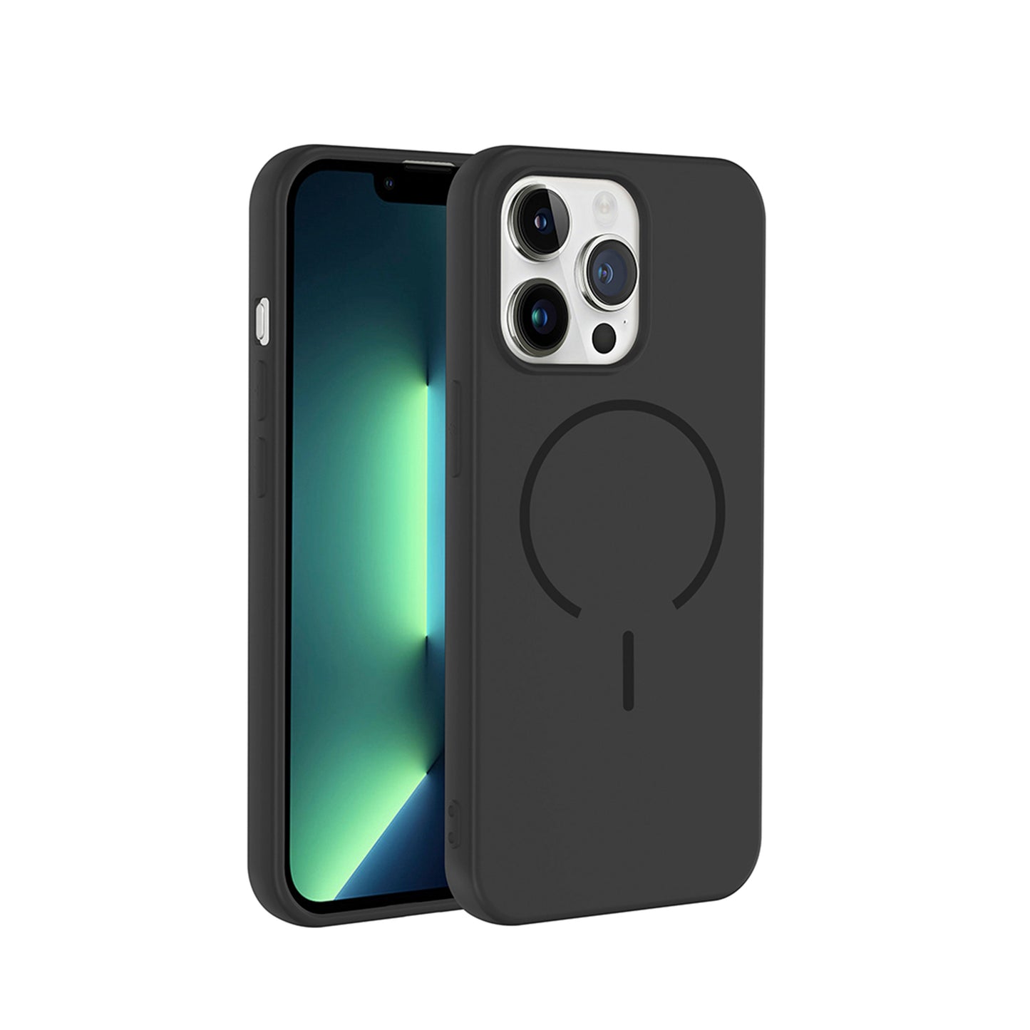 NEW-Tinty Silikon Kılıf MagSafe Özellikli - iPhone 13 Pro Max