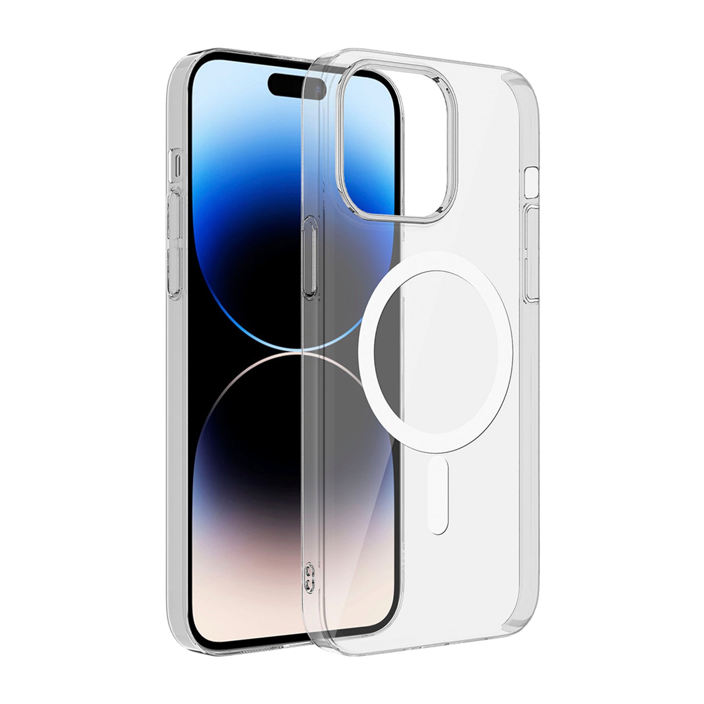 NEW-Crystal Kılıf MagSafe Özellikli - iPhone 14 Pro