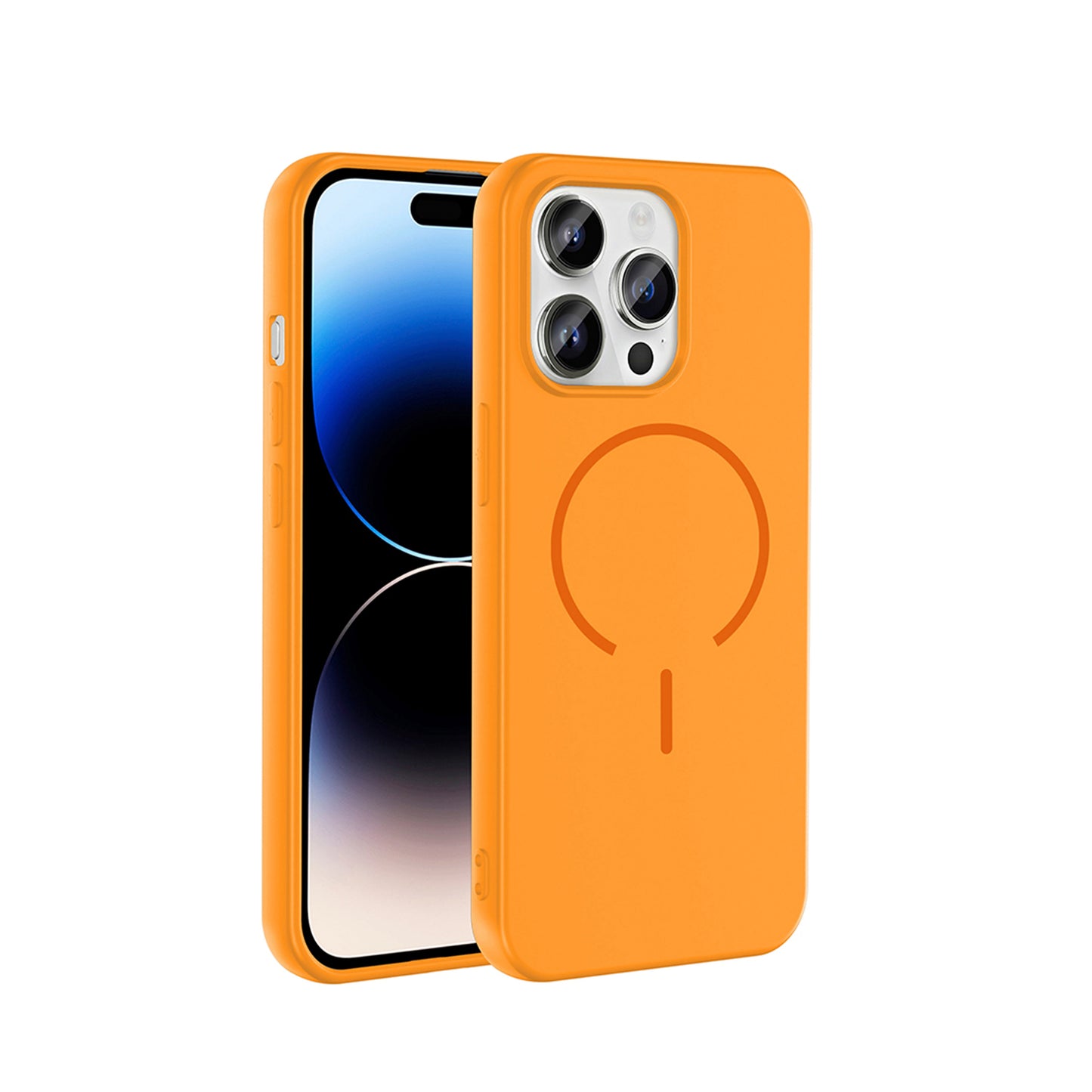 NEW-Tinty Silikon Kılıf MagSafe Özellikli - iPhone 14 Pro Max