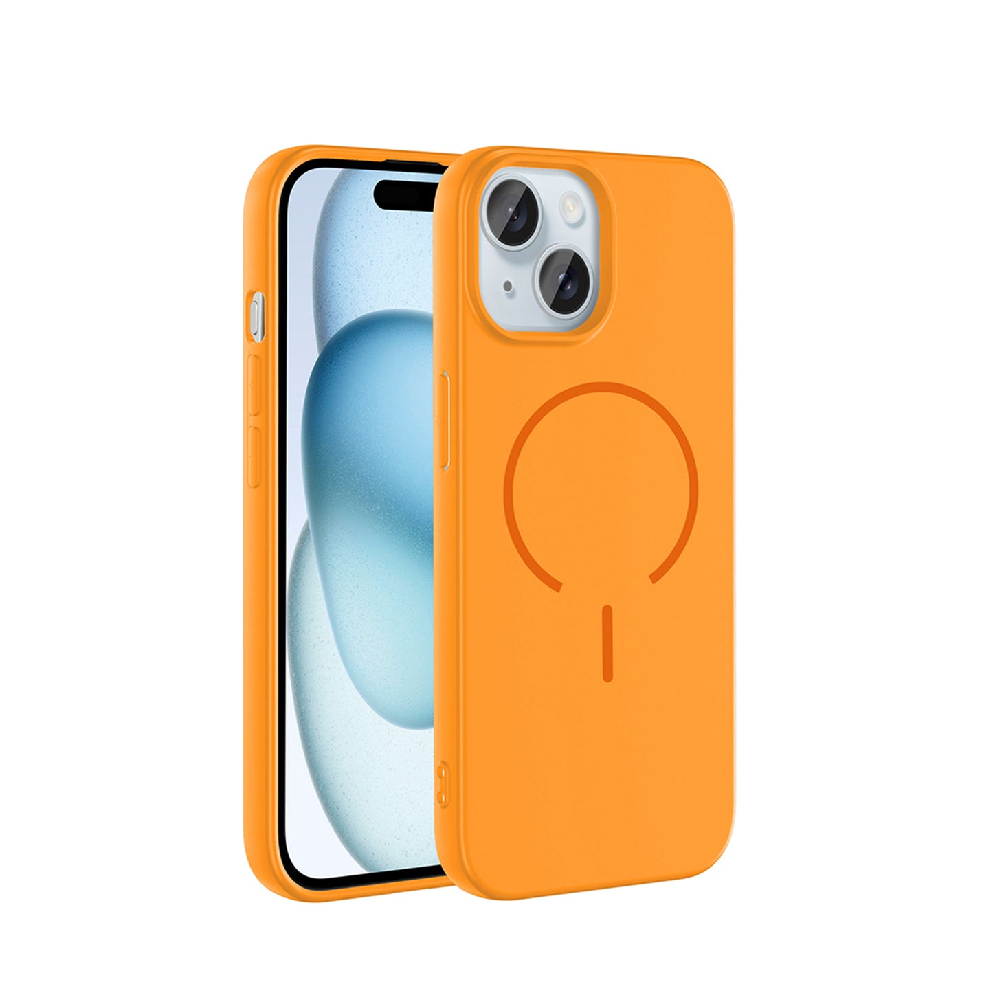 NEW-Tinty Silikon Kılıf MagSafe Özellikli - iPhone 15