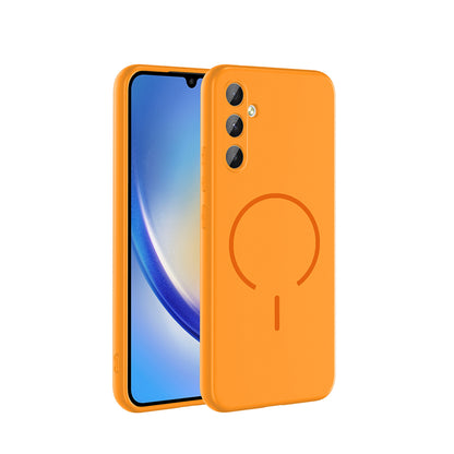 NEW-Tinty Silikon Kılıf MagSafe Özellikli - Galaxy A34