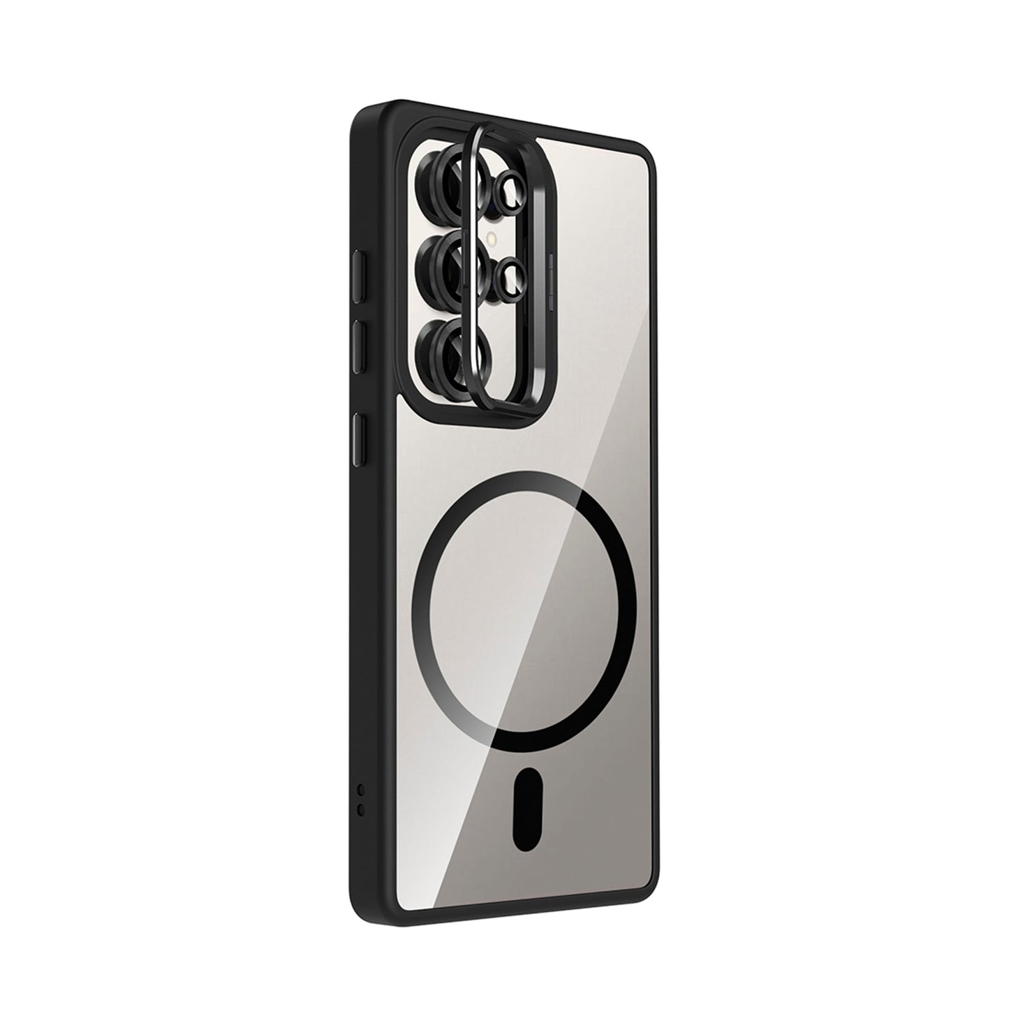 NEW-Lithe Standlı Kılıf MagSafe Özellikli Lens Koruyucu Hediyeli - Galaxy A16