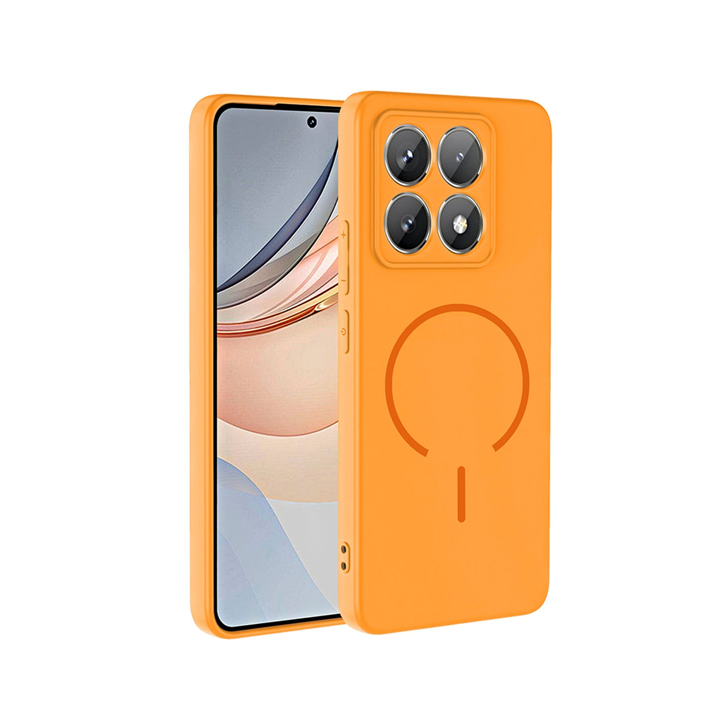 NEW-Tinty Silikon Kılıf MagSafe Özellikli - Xiaomi 14T