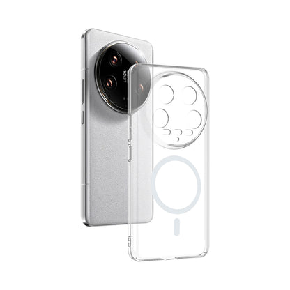 NEW-Crystal Kılıf MagSafe Özellikli - Xiaomi Mi 14 Ultra