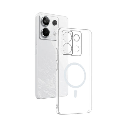 NEW-Crystal Kılıf MagSafe Özellikli - Xiaomi Redmi Note 13 Pro 4G