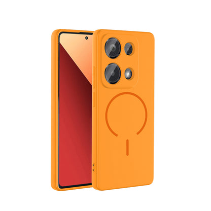 NEW-Tinty Silikon Kılıf MagSafe Özellikli - Redmi Note 13 Pro 4G