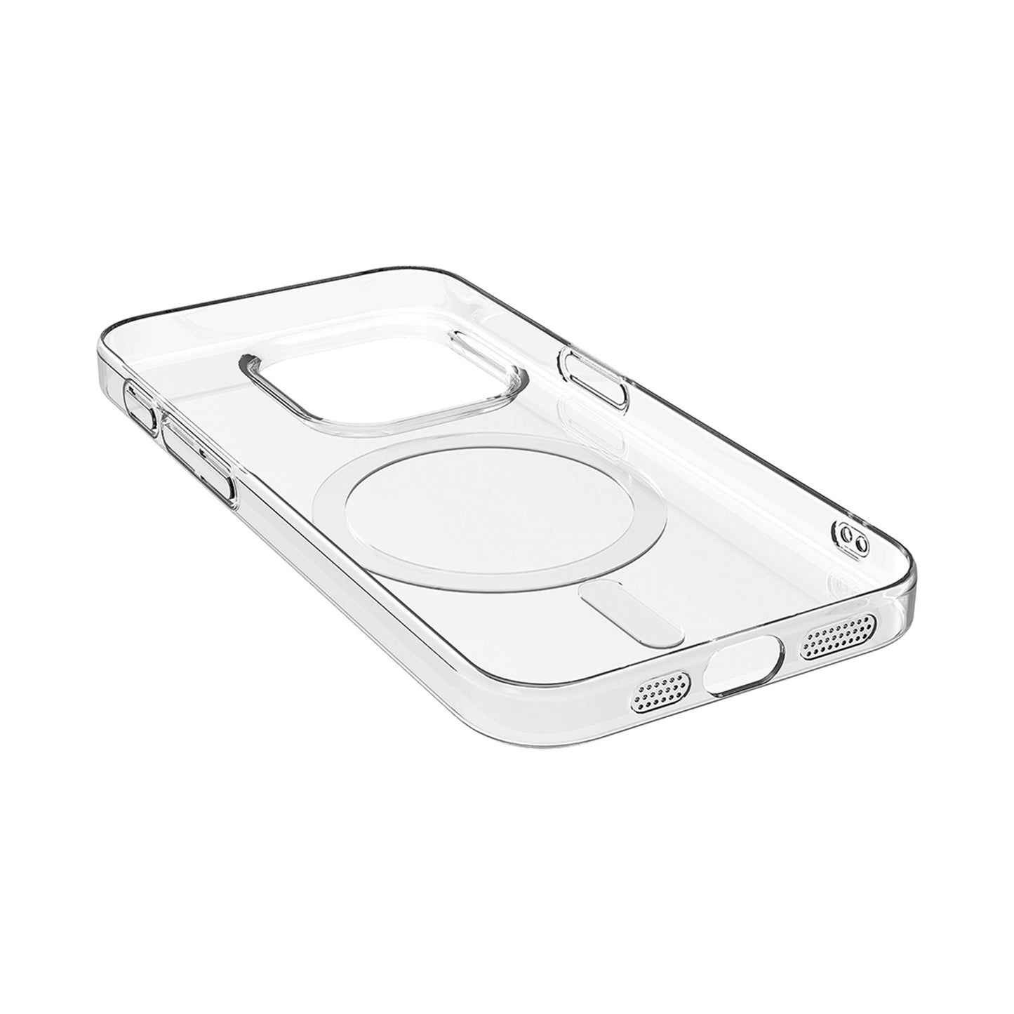 NEW-Crystal Kılıf MagSafe Özellikli - iPhone 15 Pro