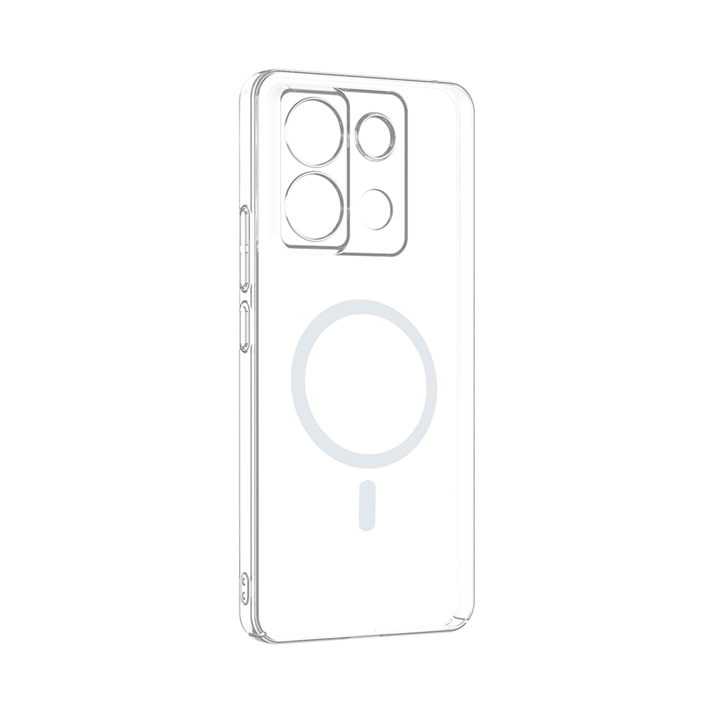 NEW-Crystal Kılıf MagSafe Özellikli - Xiaomi Redmi Note 13 Pro 4G