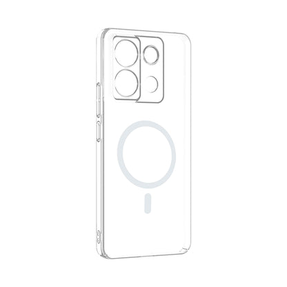 NEW-Crystal Kılıf MagSafe Özellikli - Xiaomi Redmi Note 13 Pro 4G