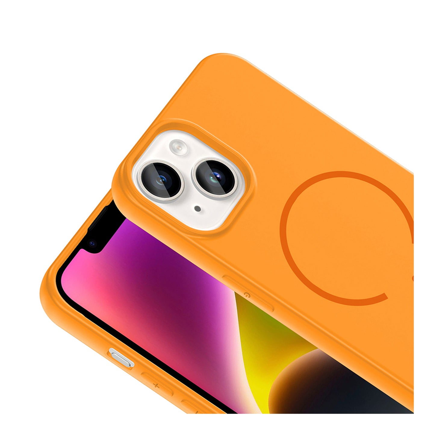 NEW-Tinty Silikon Kılıf MagSafe Özellikli - iPhone 13