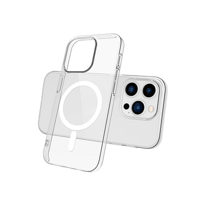 NEW-Crystal Kılıf MagSafe Özellikli - iPhone 15 Pro Max