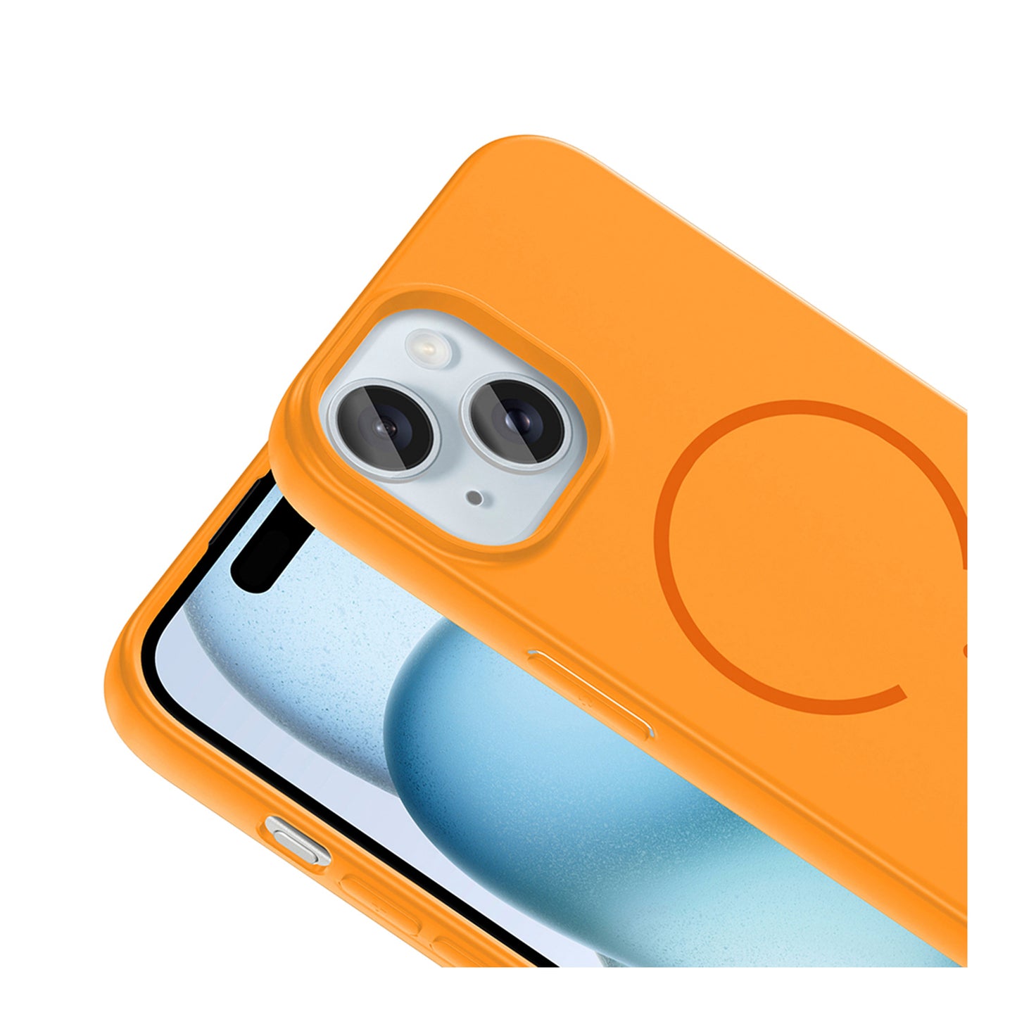 NEW-Tinty Silikon Kılıf MagSafe Özellikli - iPhone 15