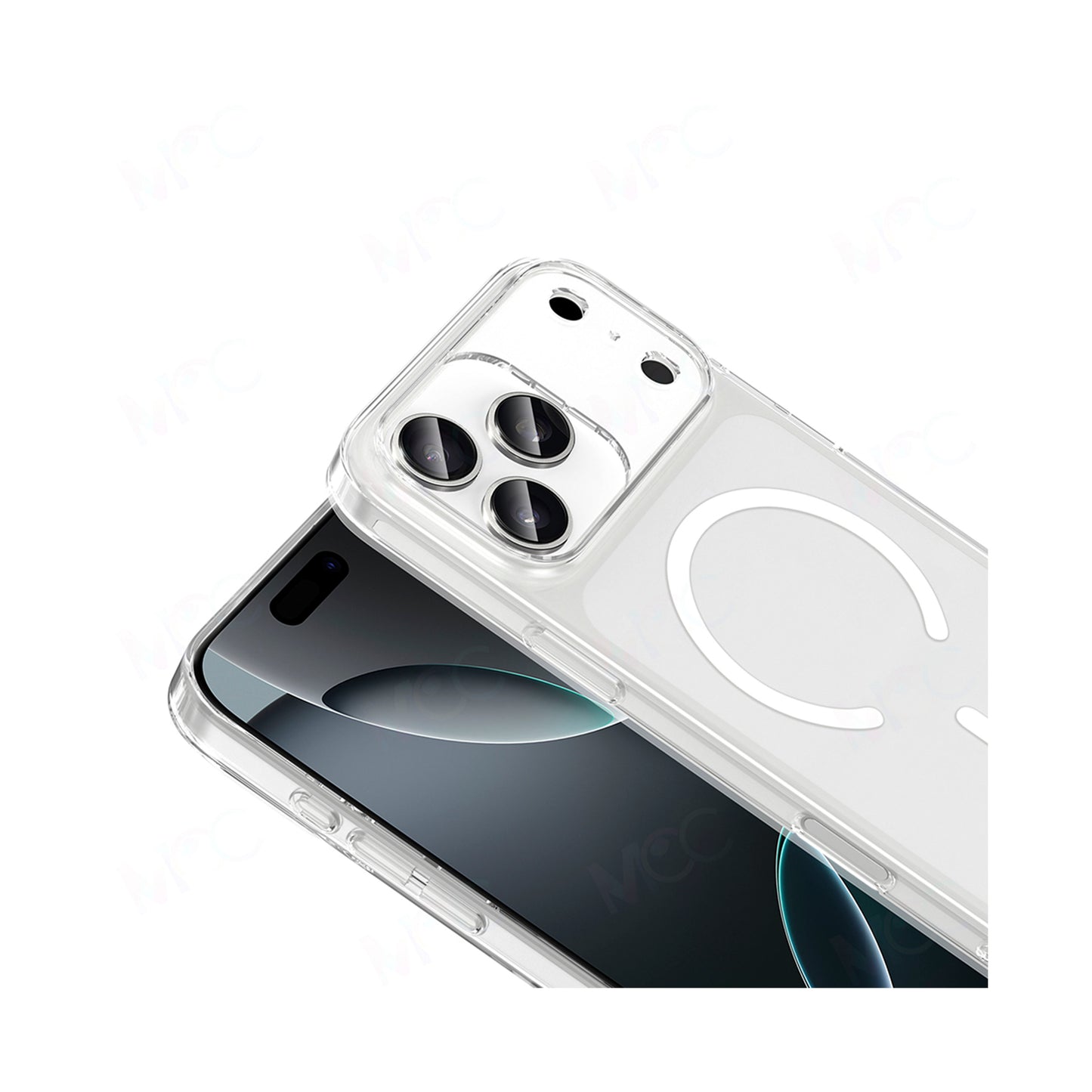 NEW-Crystal Kılıf MagSafe Özellikli - iPhone 17 Pro