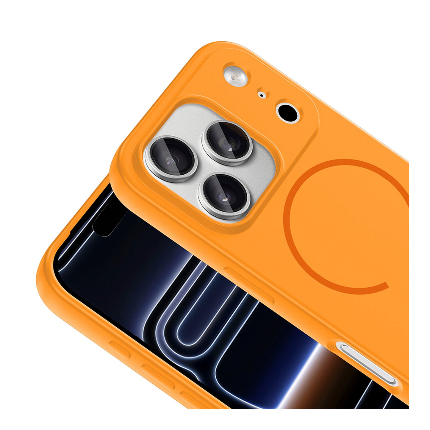 NEW-Tinty Silikon Kılıf MagSafe Özellikli - iPhone 17 Pro Max