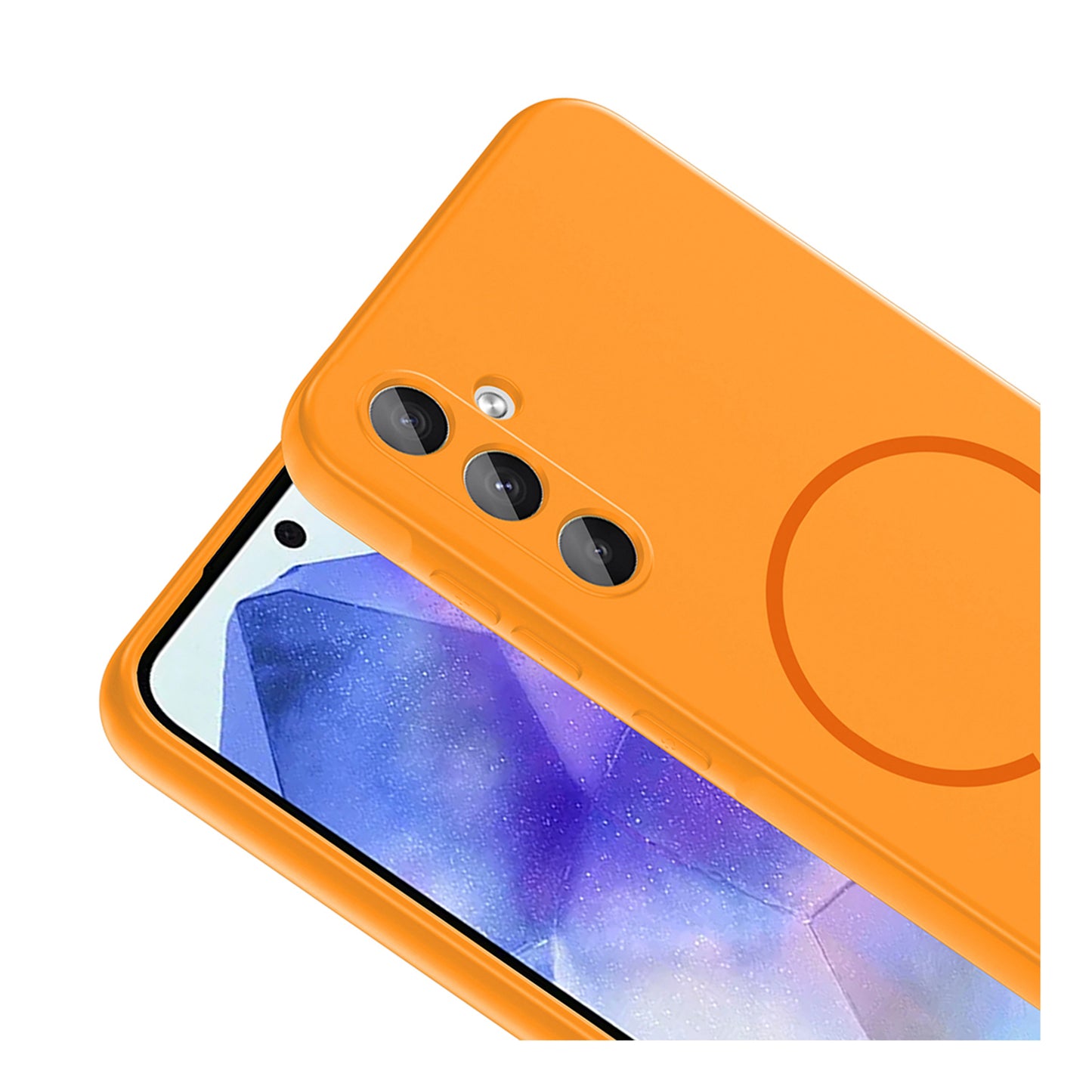 NEW-Tinty Silikon Kılıf MagSafe Özellikli - Galaxy A55
