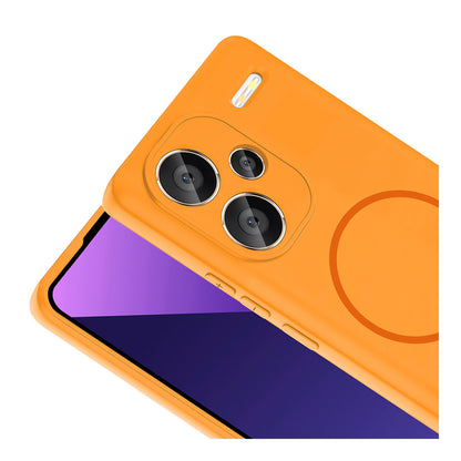 NEW-Tinty Silikon Kılıf MagSafe Özellikli - Redmi Note 13 Pro Plus 5G