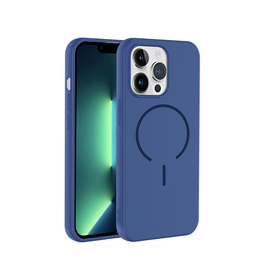 NEW-Tinty Silikon Kılıf MagSafe Özellikli - iPhone 13 Pro Max