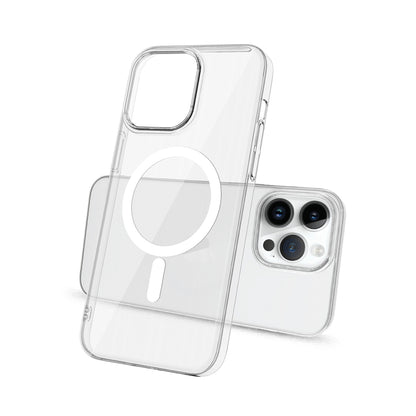 NEW-Crystal Kılıf MagSafe Özellikli - iPhone 14 Pro Max