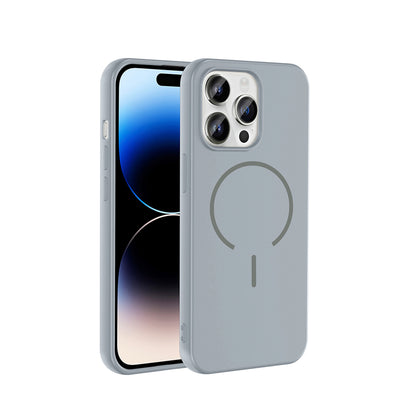 NEW-Tinty Silikon Kılıf MagSafe Özellikli - iPhone 14 Pro Max