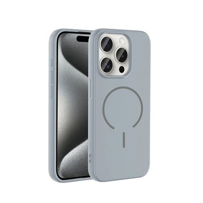 NEW-Tinty Silikon Kılıf MagSafe Özellikli - iPhone 15 Pro