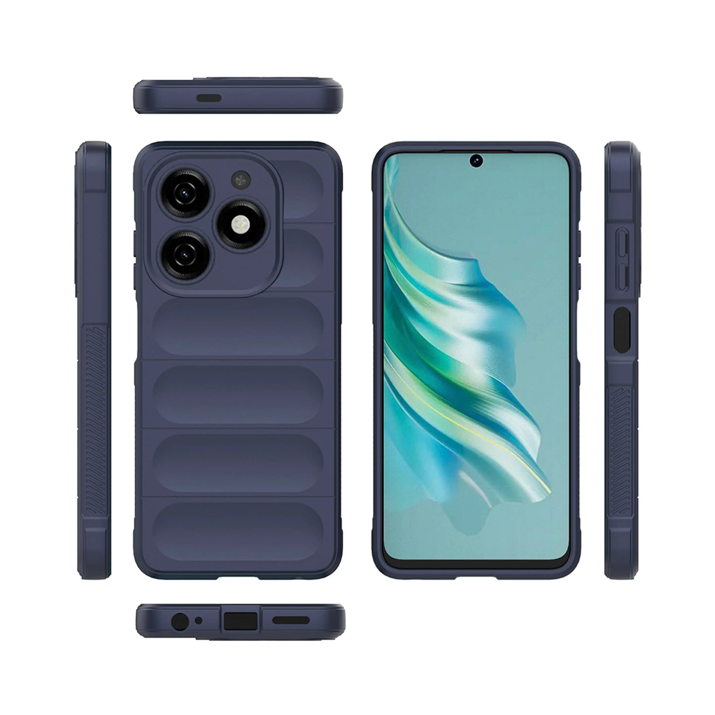 NEW-Ruggy Kılıf - Tecno Spark 20C