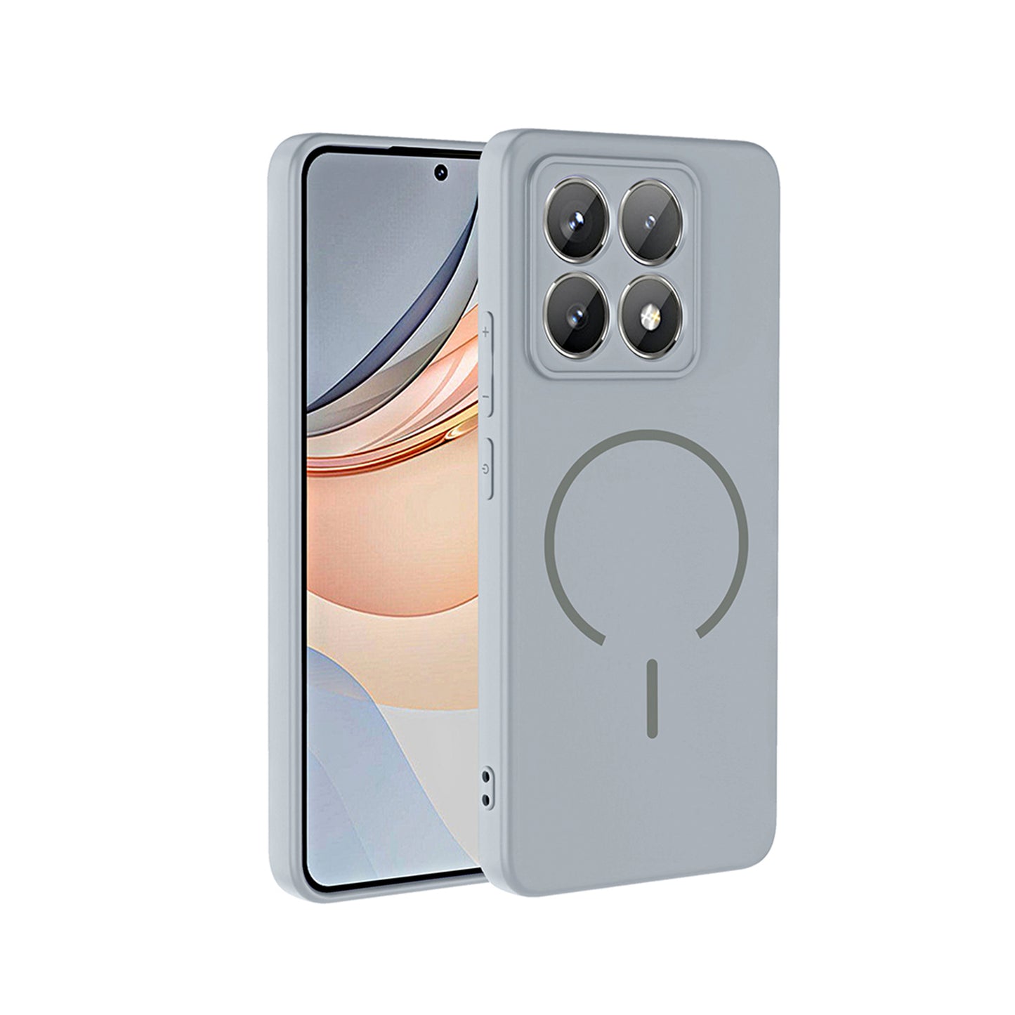 NEW-Tinty Silikon Kılıf MagSafe Özellikli - Xiaomi 14T