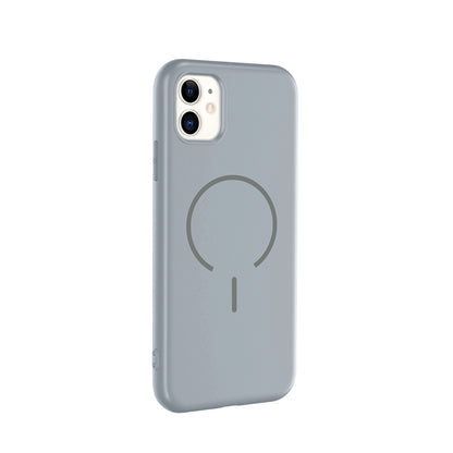 NEW-Tinty Silikon Kılıf MagSafe Özellikli - iPhone 11