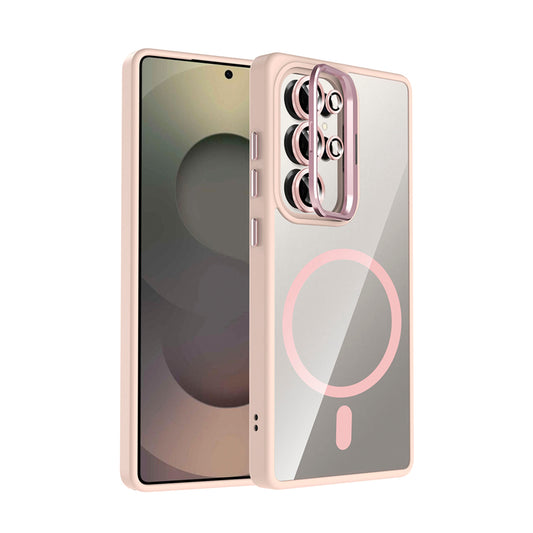 NEW-Lithe Standlı Kılıf MagSafe Özellikli Lens Koruyucu Hediyeli - Galaxy A56