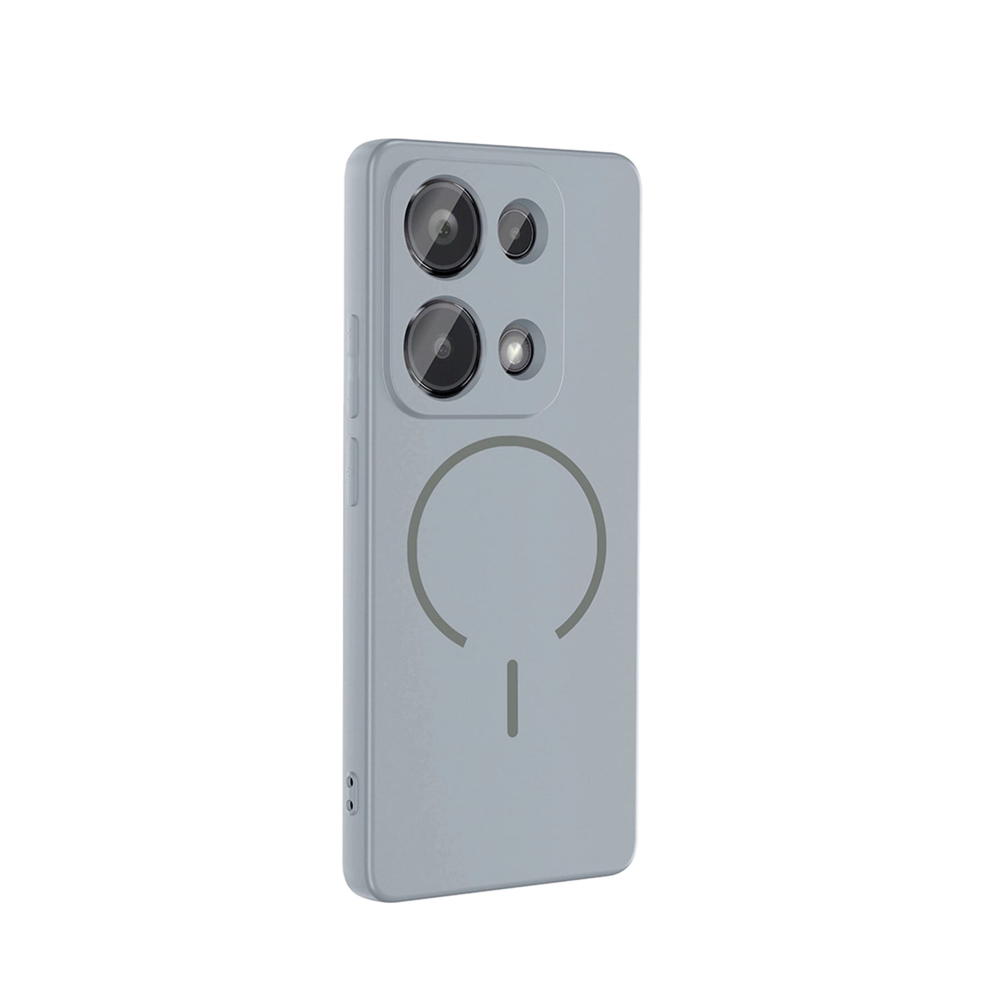 NEW-Tinty Silikon Kılıf MagSafe Özellikli - Redmi Note 13 Pro 4G