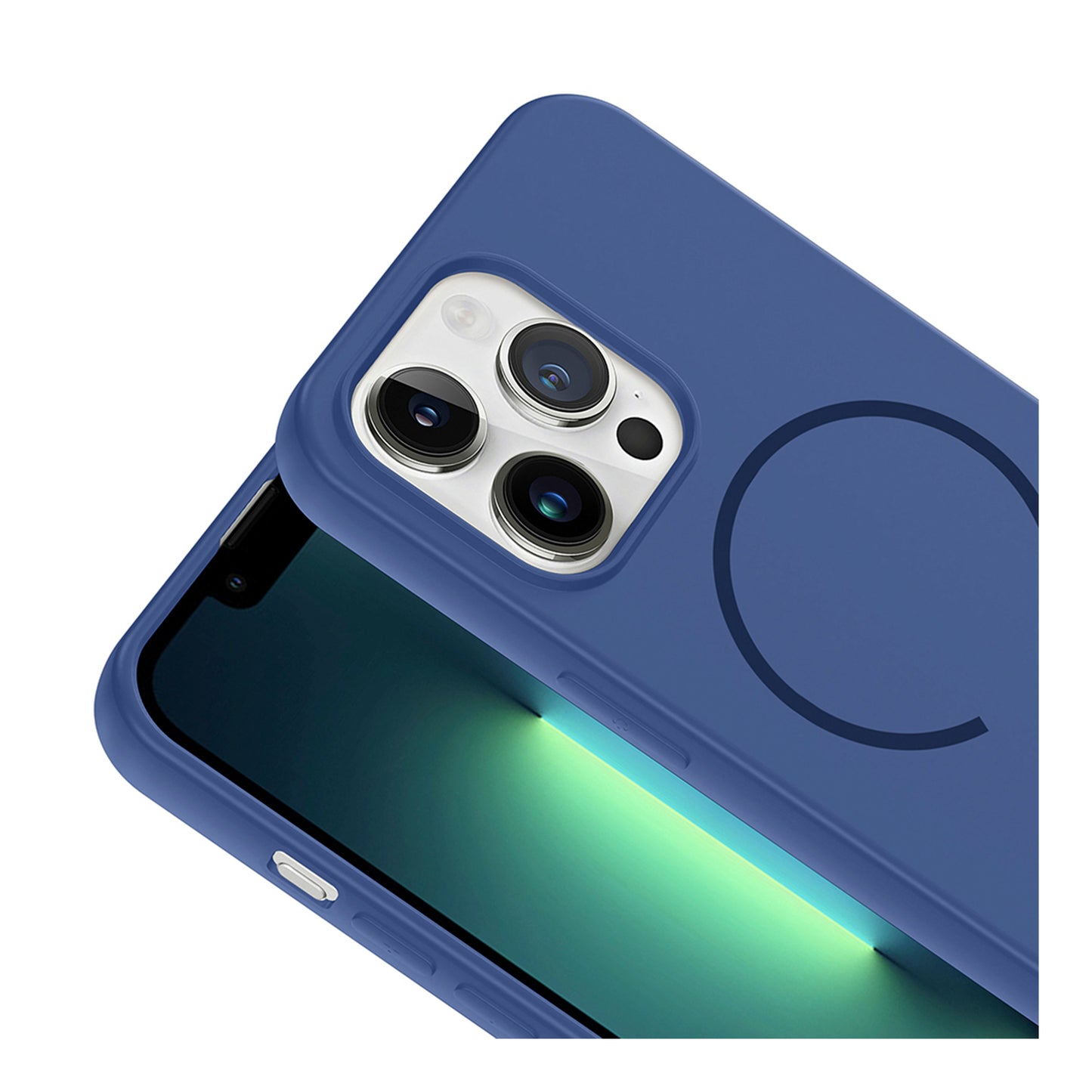 NEW-Tinty Silikon Kılıf MagSafe Özellikli - iPhone 13 Pro Max