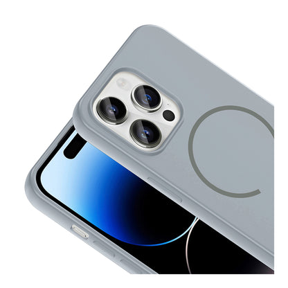 NEW-Tinty Silikon Kılıf MagSafe Özellikli - iPhone 14 Pro Max