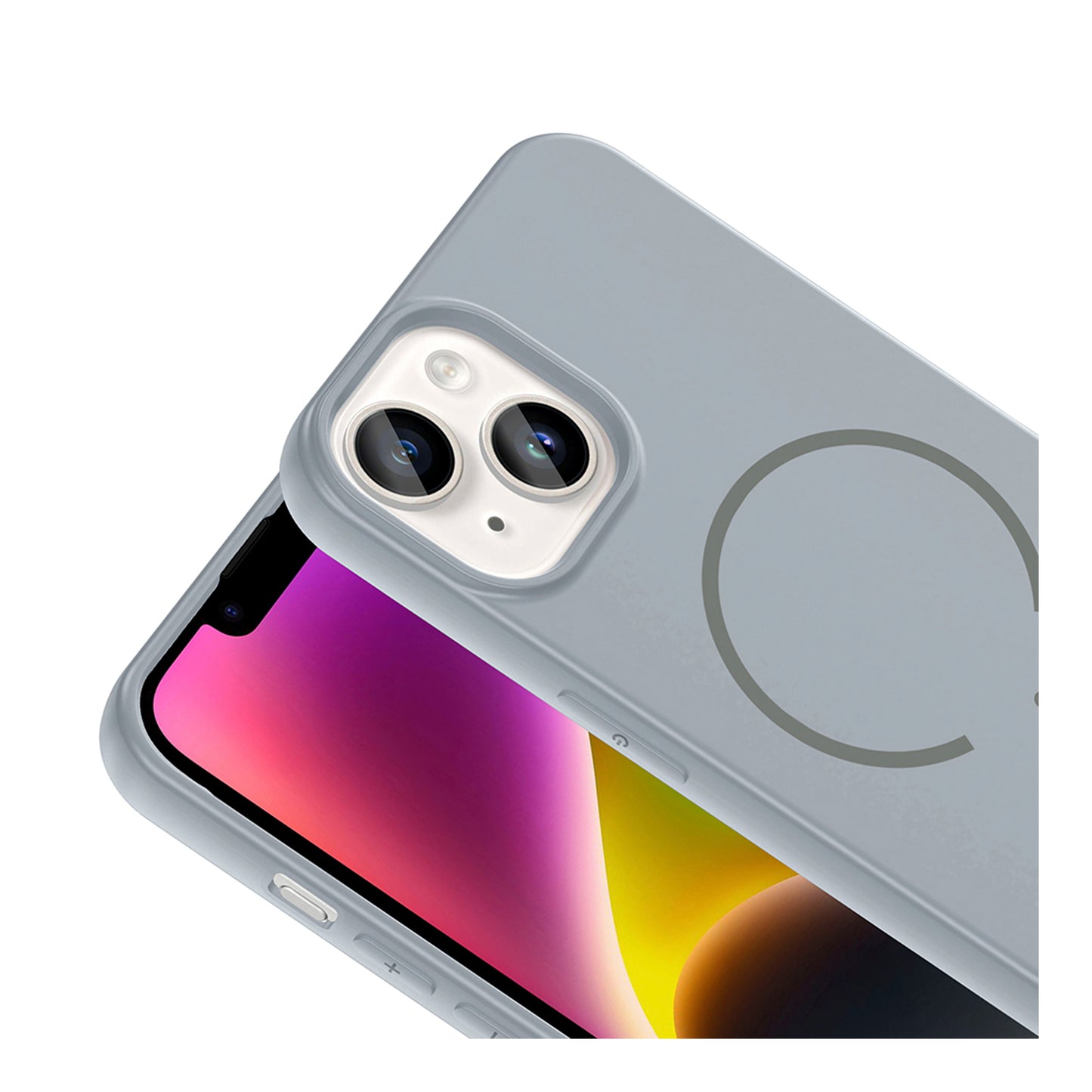 NEW-Tinty Silikon Kılıf MagSafe Özellikli - iPhone 14