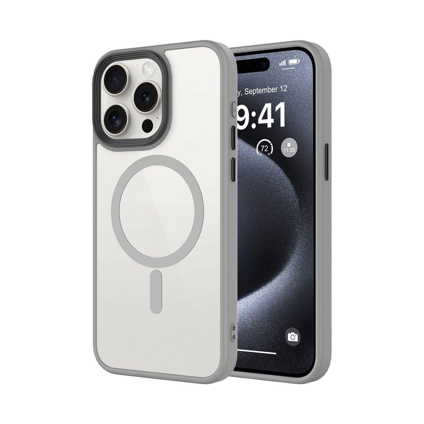 NEW-Robust Kılıf MagSafe Özellikli - iPhone 15 Pro