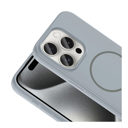 NEW-Tinty Silikon Kılıf MagSafe Özellikli - iPhone 15 Pro