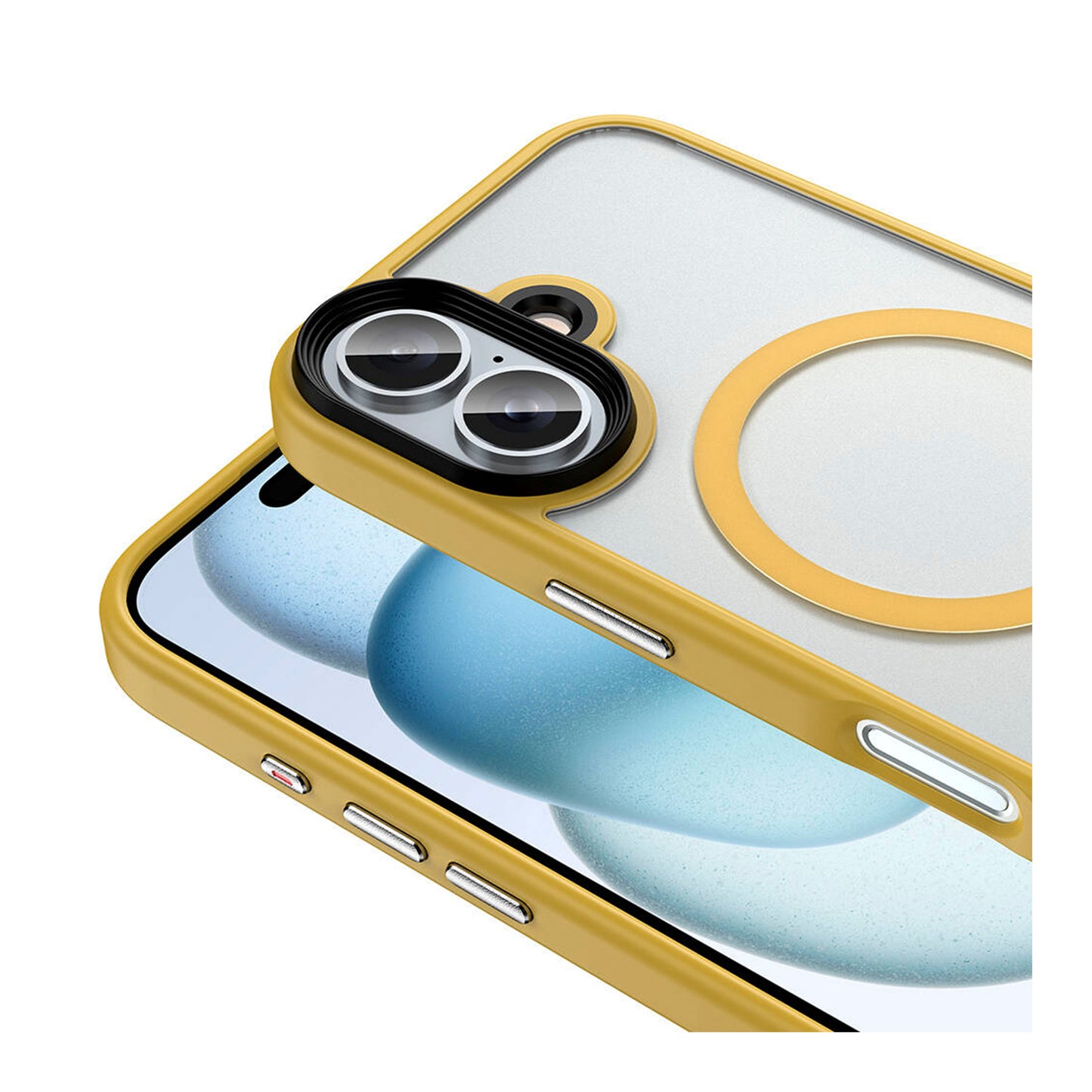 NEW-Robust Kılıf MagSafe Özellikli - iPhone 16 Plus