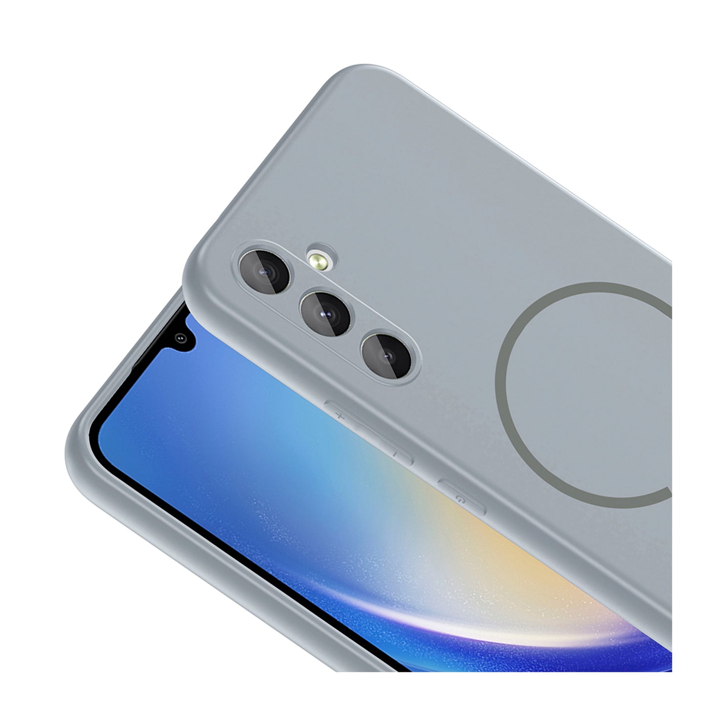 NEW-Tinty Silikon Kılıf MagSafe Özellikli - Galaxy A34