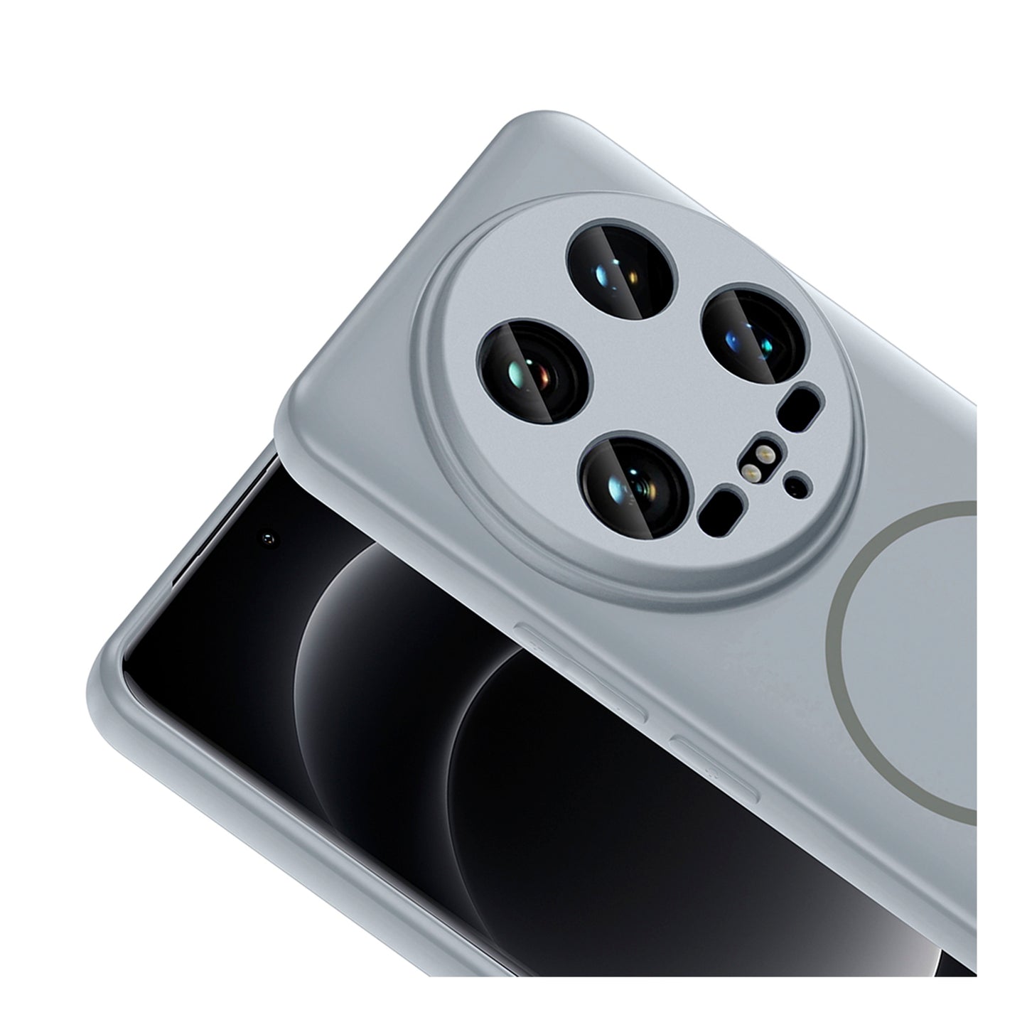 NEW-Tinty Silikon Kılıf MagSafe Özellikli - Xiaomi 14 Ultra