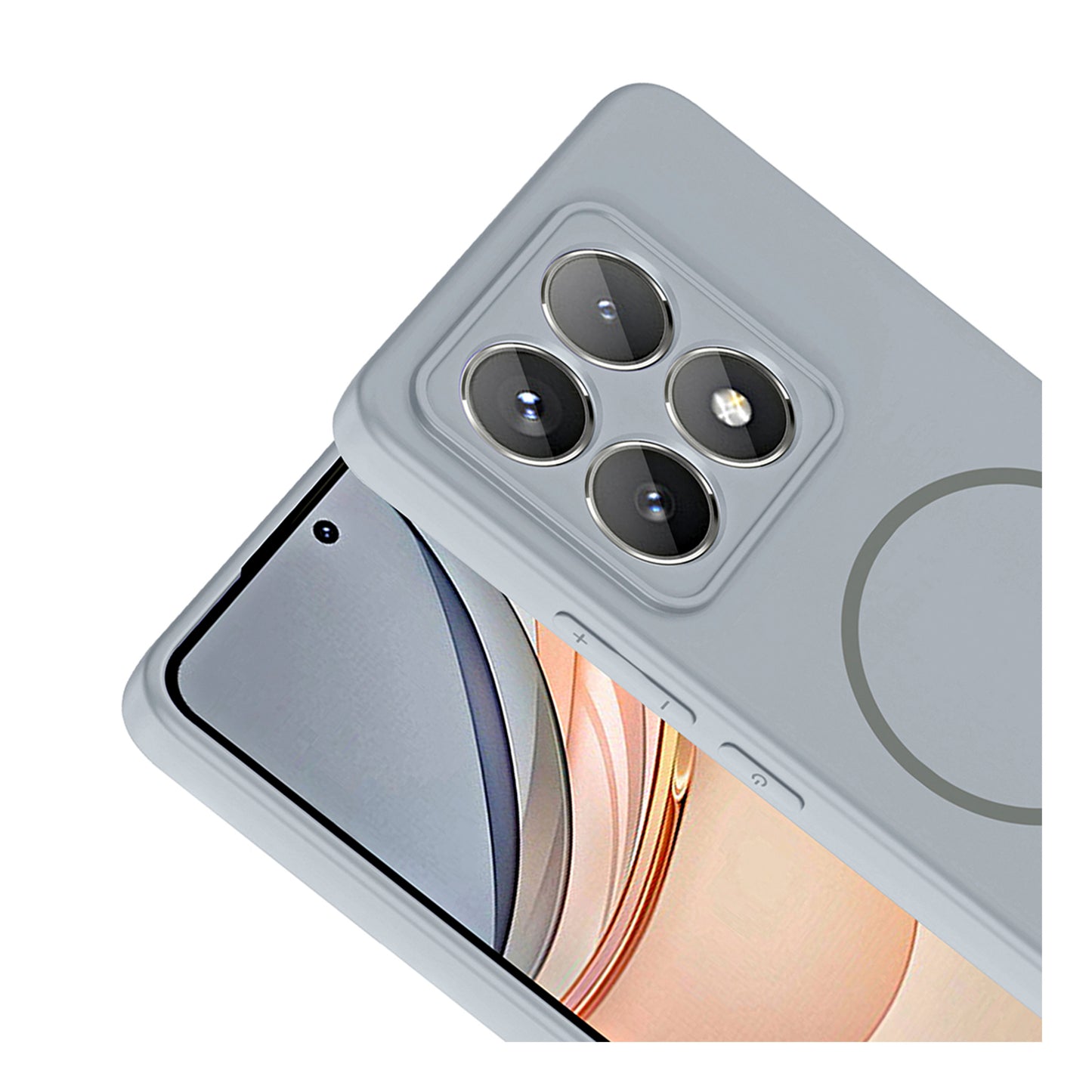 NEW-Tinty Silikon Kılıf MagSafe Özellikli - Xiaomi 14T