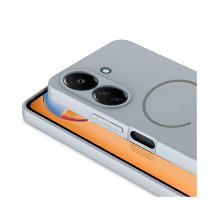 NEW-Tinty Silikon Kılıf MagSafe Özellikli - Redmi 13C
